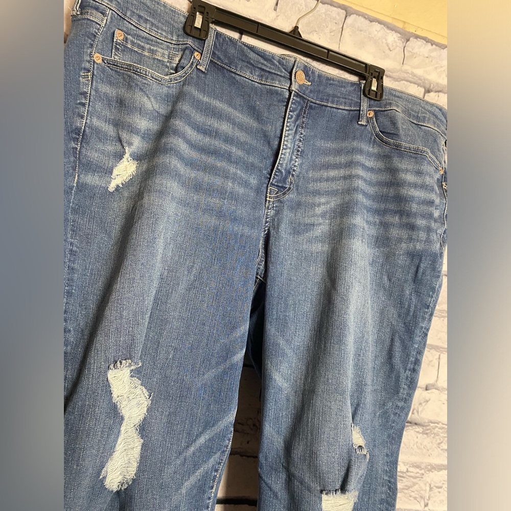 Torrid Perfect Boyfriend Ankle Premium Stretch Mid-Rise Jean Size 24 Regular - Picture 7 of 10